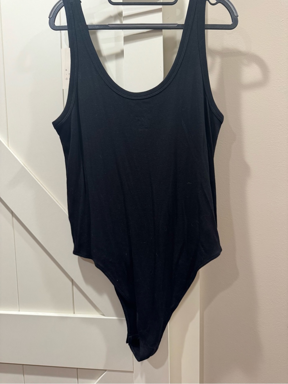 a new day Black One-Piece Bodysuit Tank